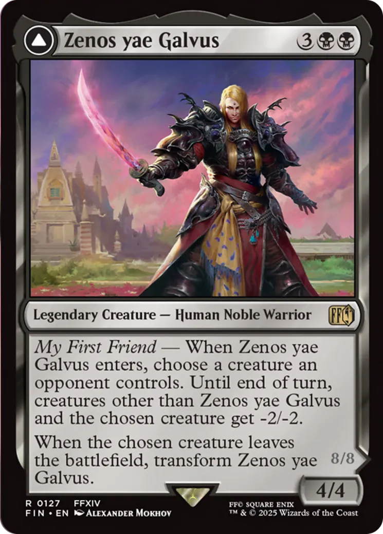 Zenos yae Galvus // Shinryu, Transcendent Rival — Final Fantasy — Magic: The Gathering