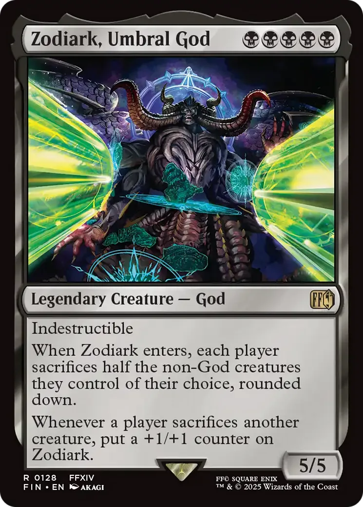 Zodiark, Umbral God — Final Fantasy — Magic: The Gathering