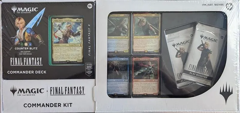 FINAL FANTASY Deluxe Commander Kit Counter Blitz — Final Fantasy Commander — Magic: The Gathering