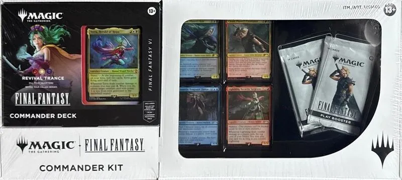 FINAL FANTASY Deluxe Commander Kit Revival Trance — Final Fantasy Commander — Magic: The Gathering