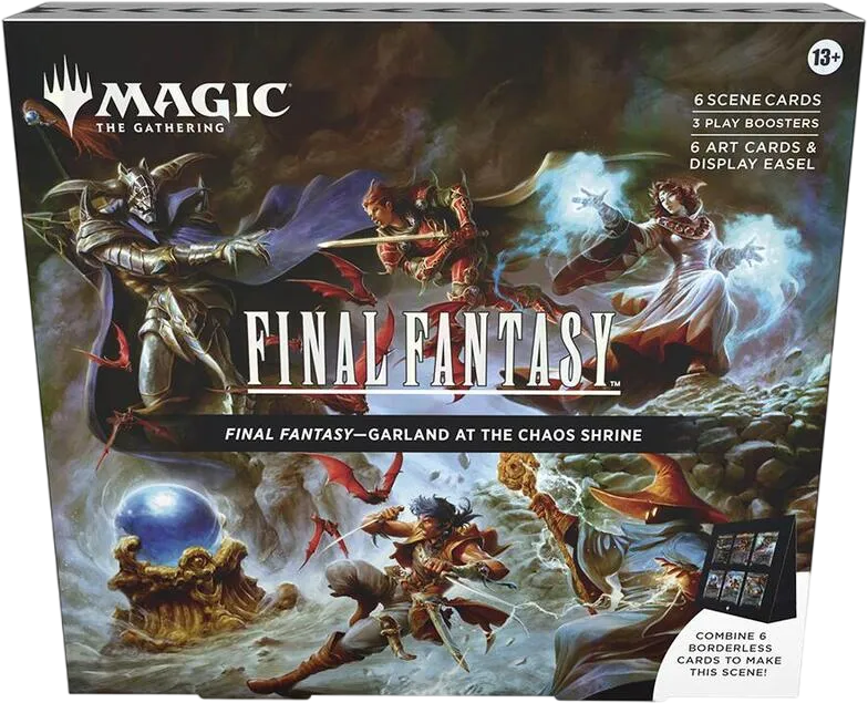 Scene Box FINAL FANTASY Garland at the Chaos Shrine — Final Fantasy — Magic: The Gathering