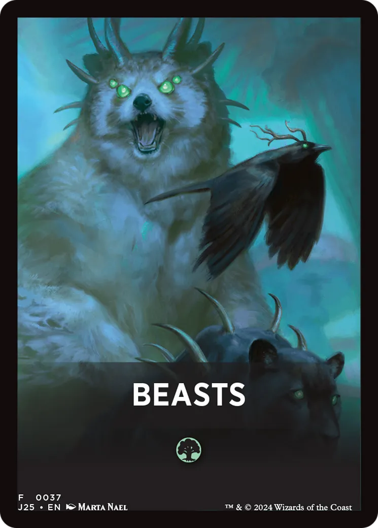 Beasts — Foundations Jumpstart Front Cards — Magic: The Gathering