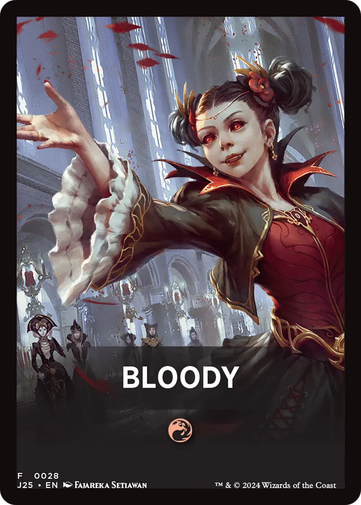Bloody — Foundations Jumpstart Front Cards — Magic: The Gathering