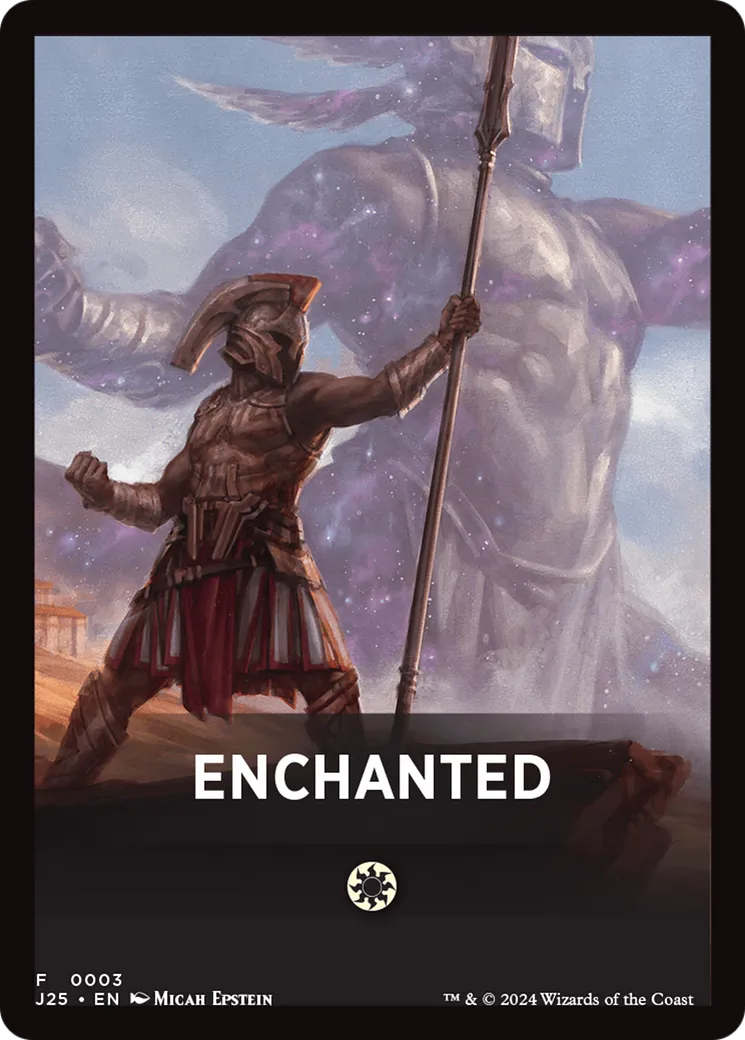 Enchanted — Foundations Jumpstart Front Cards — Magic: The Gathering