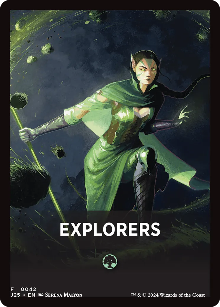 Explorers — Foundations Jumpstart Front Cards — Magic: The Gathering