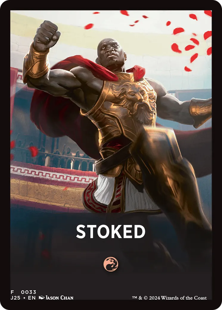 Stoked — Foundations Jumpstart Front Cards — Magic: The Gathering