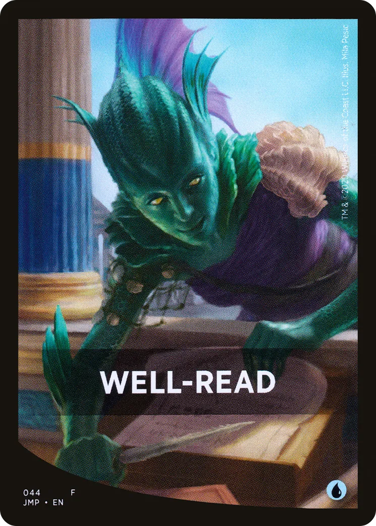 Well-Read — Jumpstart Front Cards — Magic: The Gathering