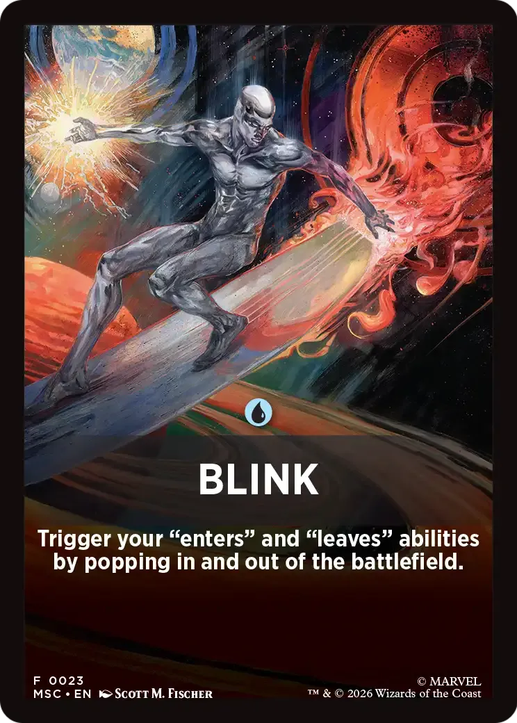 Blink — Marvel Super Heroes Jumpstart Front Cards — Magic: The Gathering