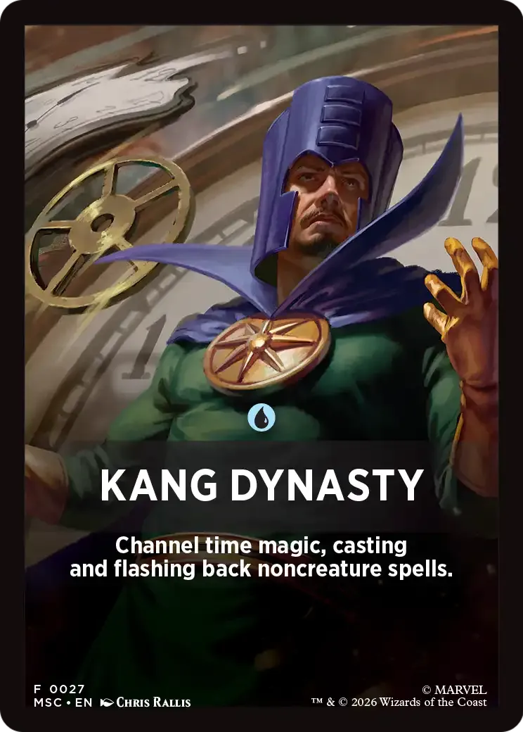Kang Dynasty (Theme) — Marvel Super Heroes Jumpstart Front Cards — Magic: The Gathering