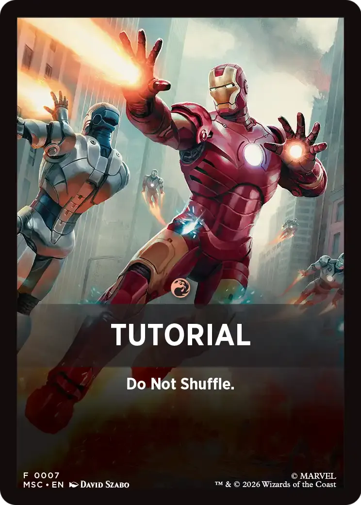 Tutorial — Marvel Super Heroes Jumpstart Front Cards — Magic: The Gathering