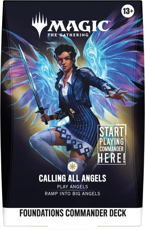 Foundations Commander Deck Calling All Angels — Foundations Commander — Magic: The Gathering