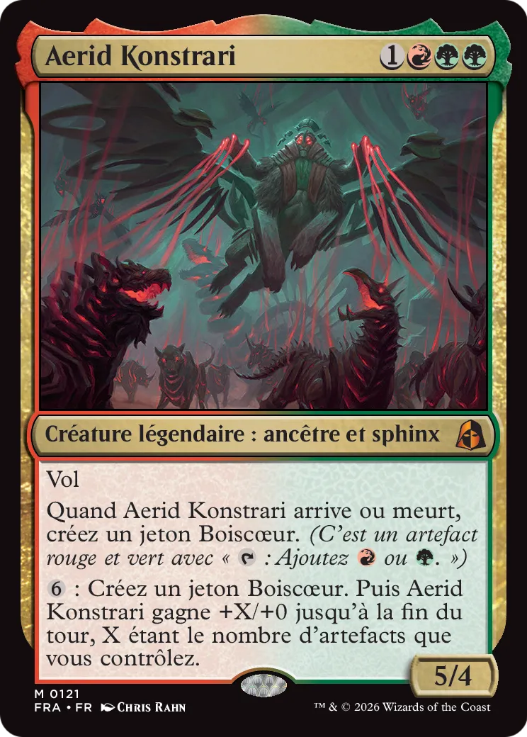 Aerid Konstrari — Reality Fracture — Magic: The Gathering