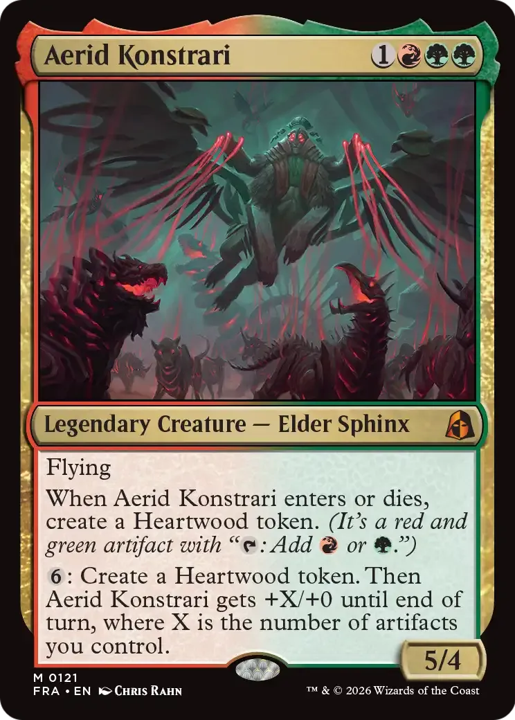 Aerid Konstrari — Reality Fracture — Magic: The Gathering