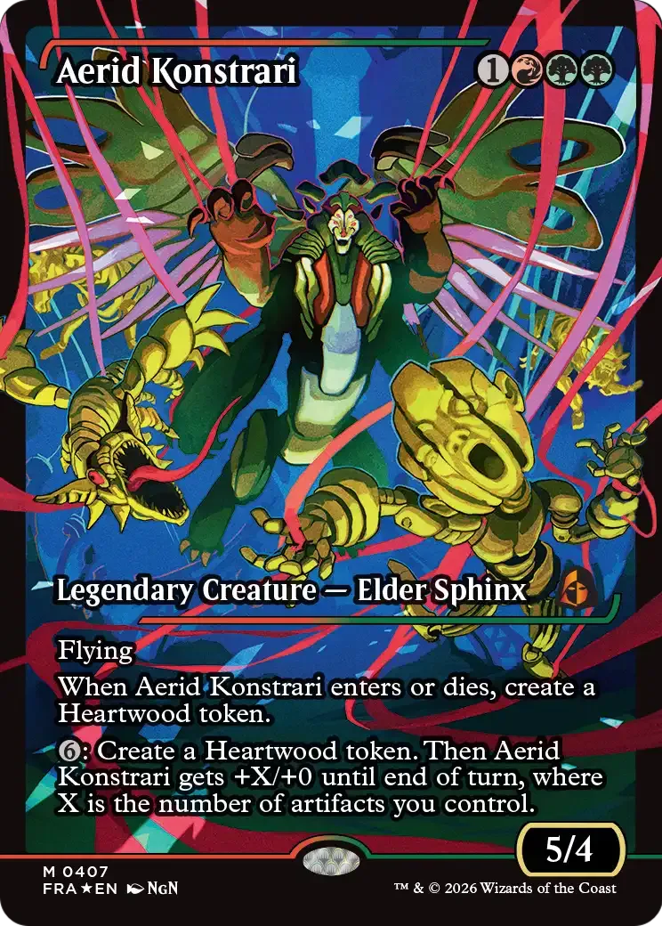 Aerid Konstrari — Reality Fracture — Magic: The Gathering