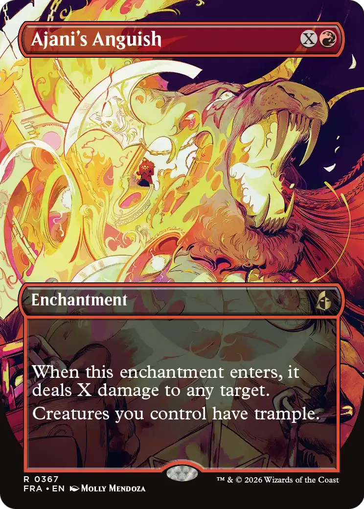 Angoisse d'Ajani — Reality Fracture — Magic: The Gathering