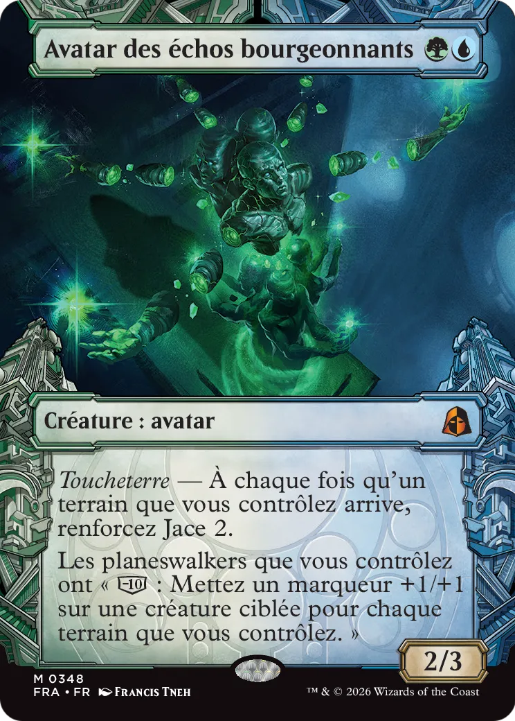 Avatar des échos bourgeonnants — Reality Fracture — Magic: The Gathering