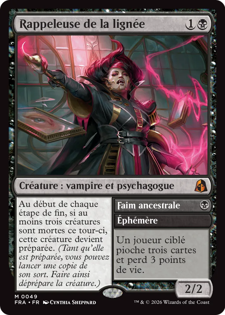 Rappeleuse de la lignée // Ancestral Craving — Reality Fracture — Magic: The Gathering