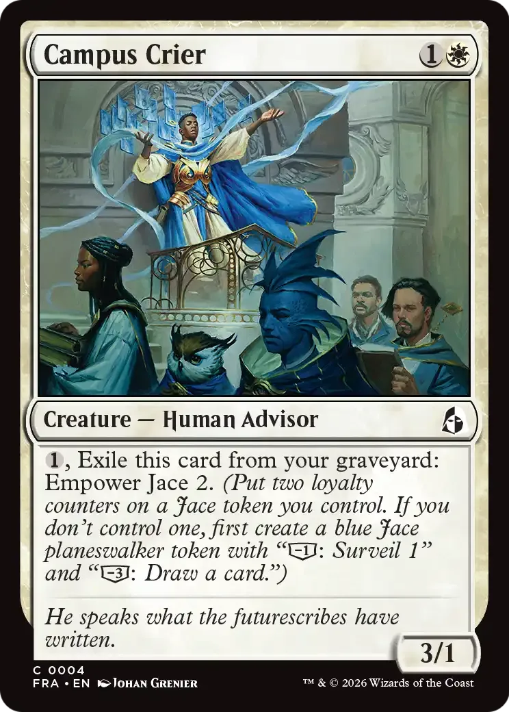 Campus Crier — Reality Fracture — Magic: The Gathering