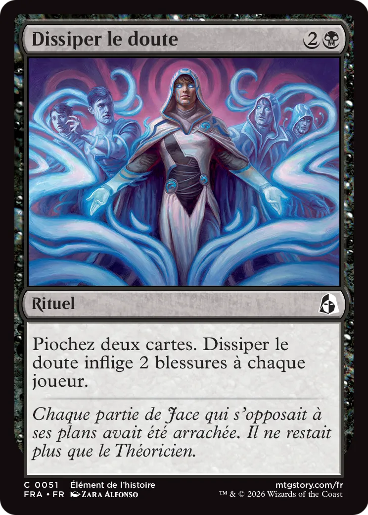 Dissiper le doute — Reality Fracture — Magic: The Gathering