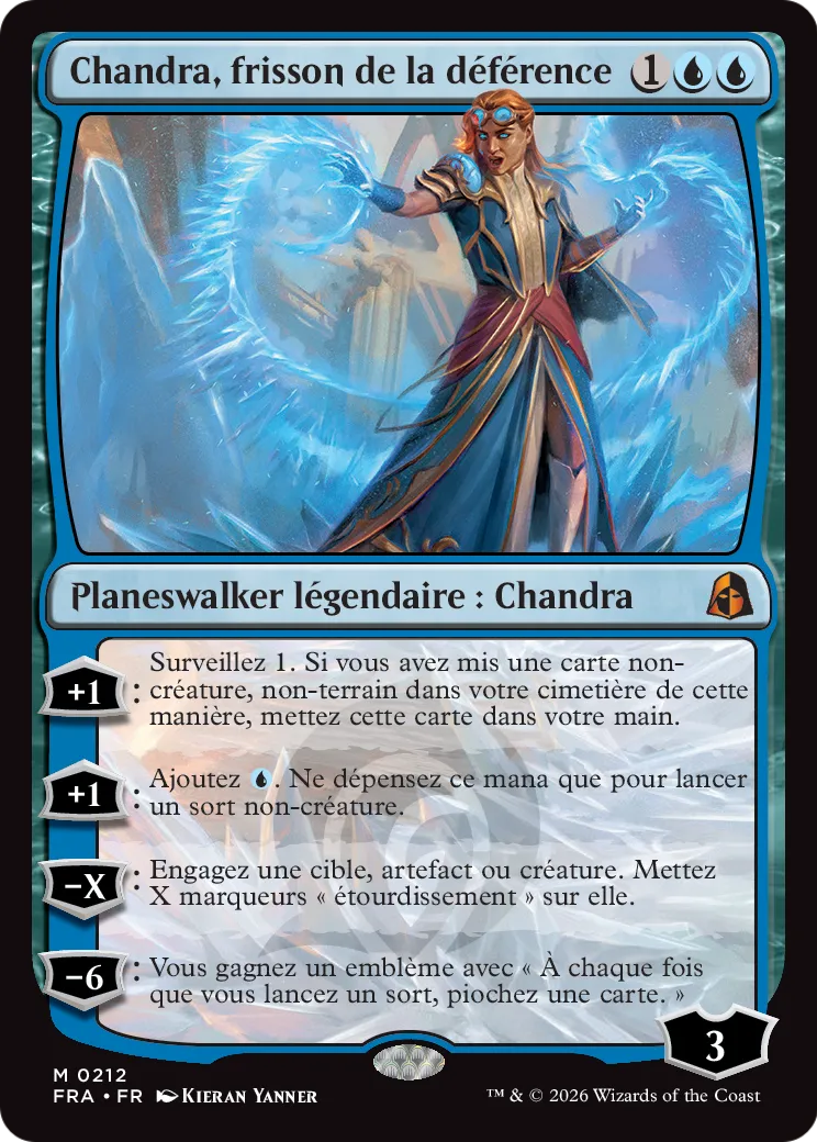 Chandra, frisson de la déférence — Reality Fracture — Magic: The Gathering