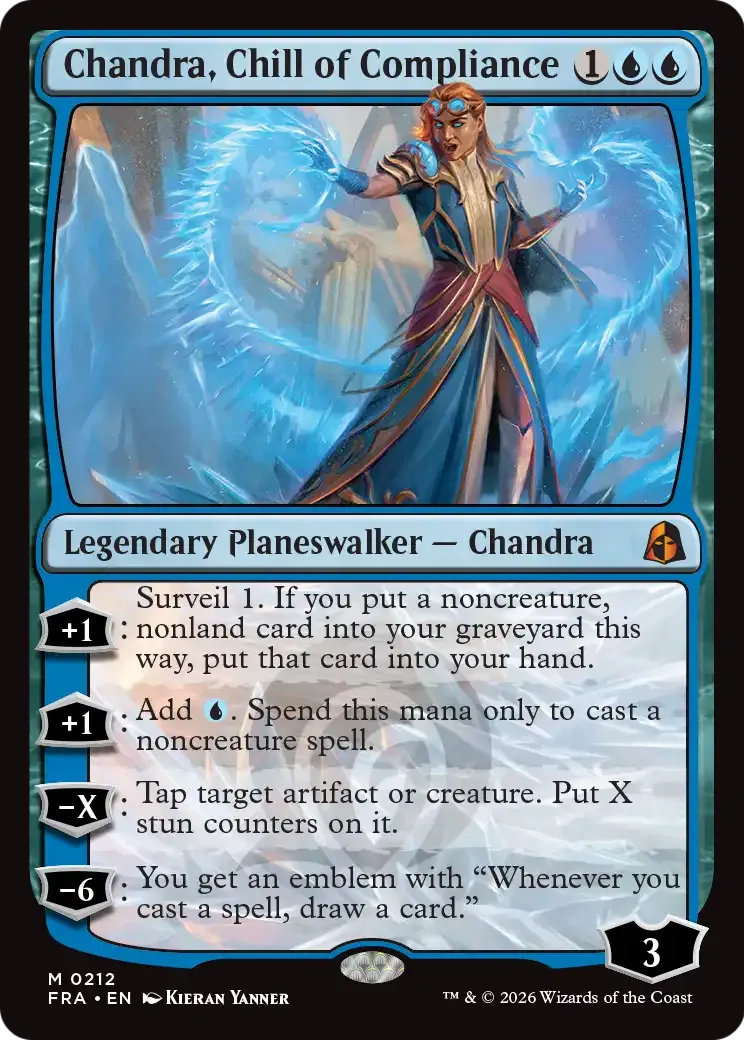 Chandra, frisson de la déférence — Reality Fracture — Magic: The Gathering