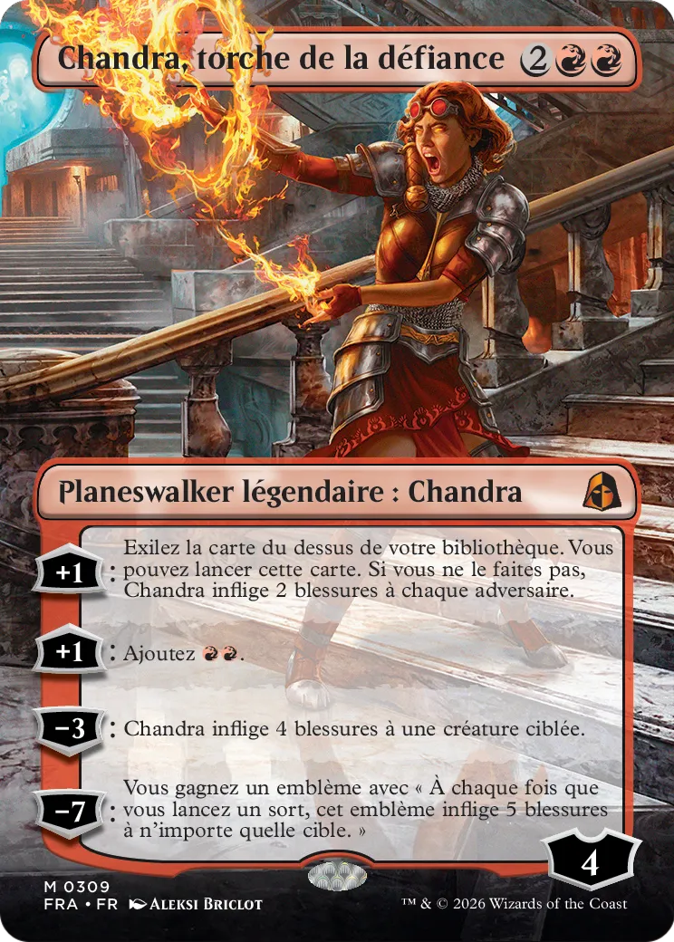 Chandra, torche de la défiance — Reality Fracture — Magic: The Gathering