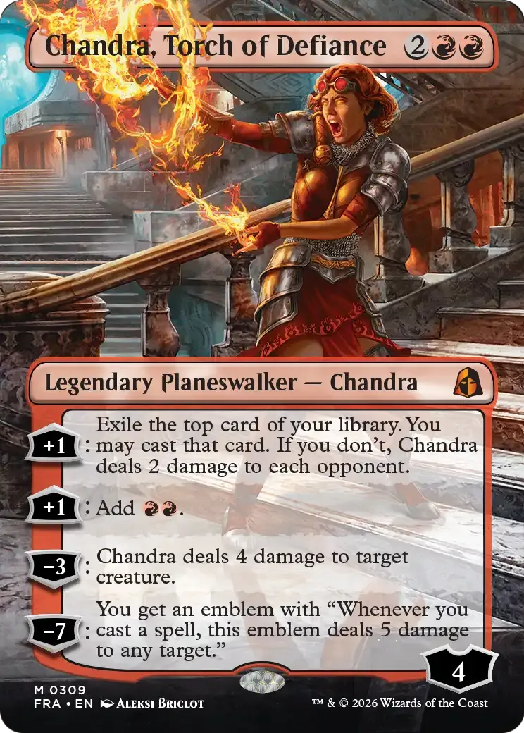 Chandra, Torch of Defiance — Reality Fracture — Magic: The Gathering