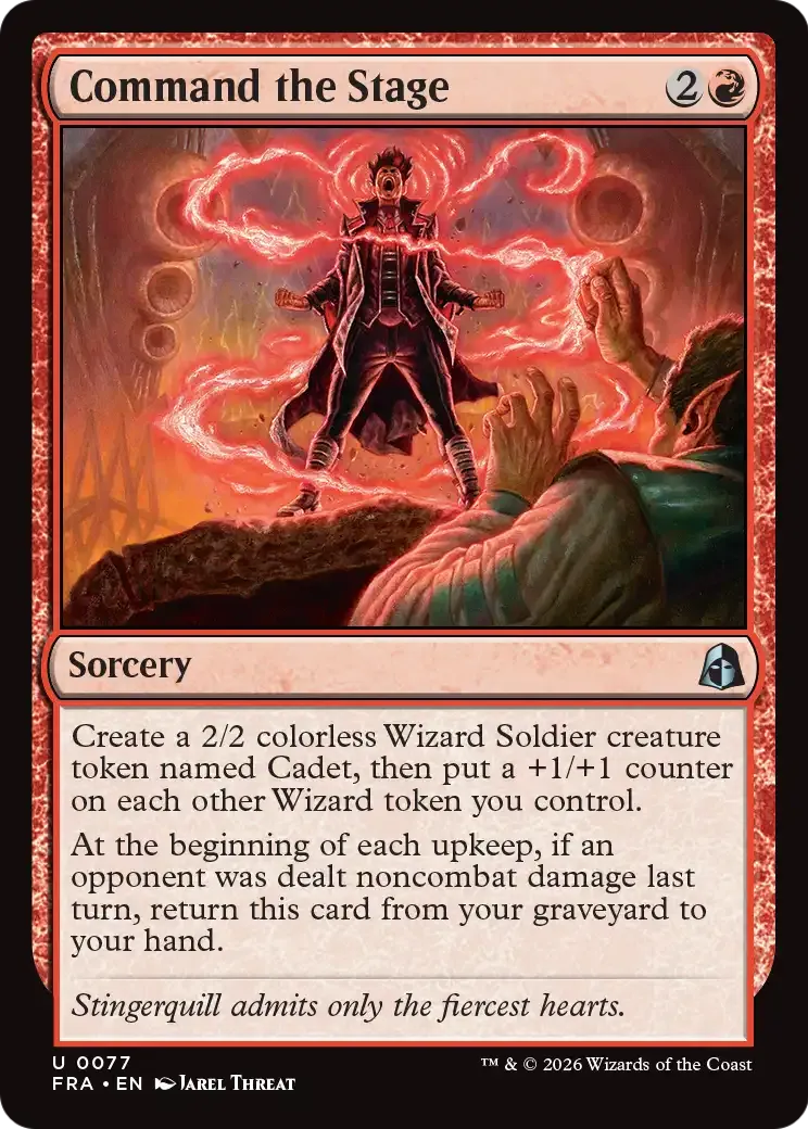 Command the Stage — Reality Fracture — Magic: The Gathering