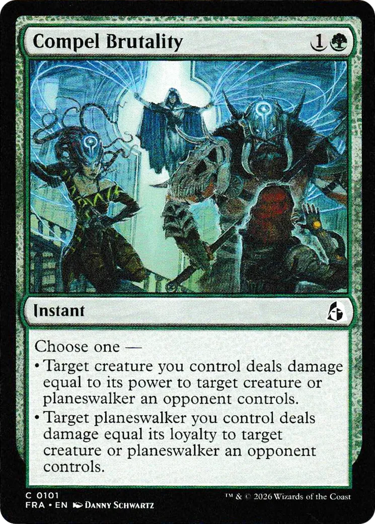 Compel Brutality — Reality Fracture — Magic: The Gathering