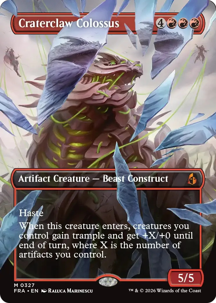 Craterclaw Colossus — Reality Fracture — Magic: The Gathering