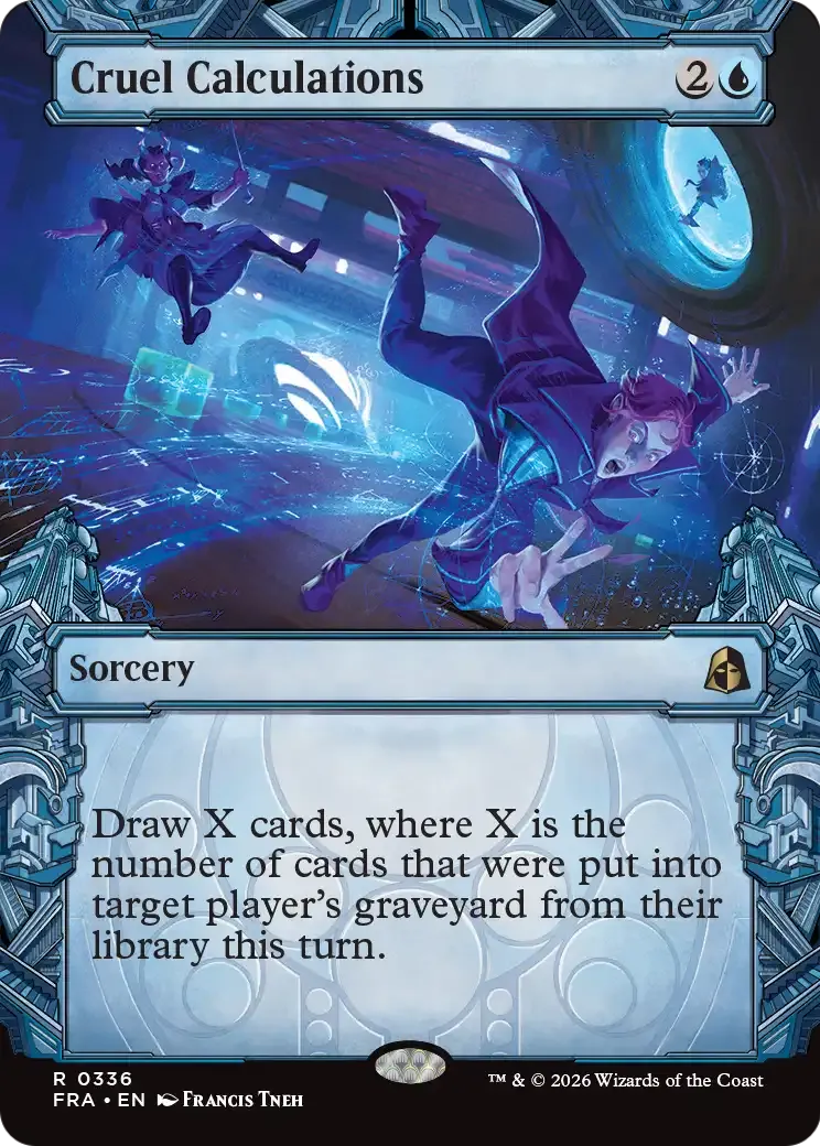 Cruel Calculations — Reality Fracture — Magic: The Gathering