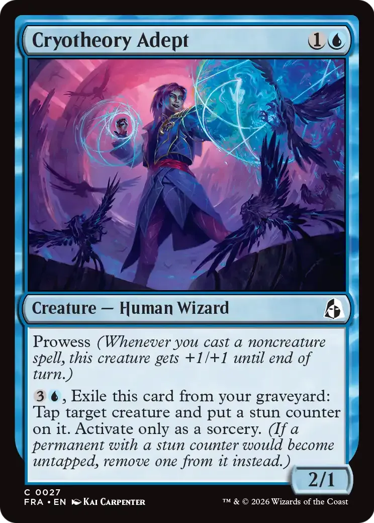 Experte en cryothéorie — Reality Fracture — Magic: The Gathering