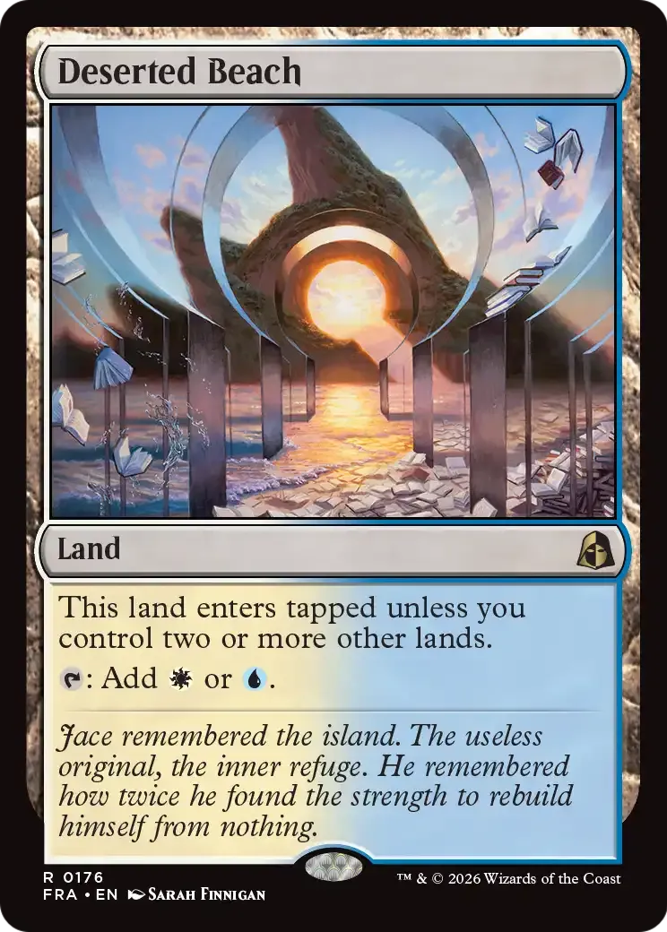 Deserted Beach — Reality Fracture — Magic: The Gathering