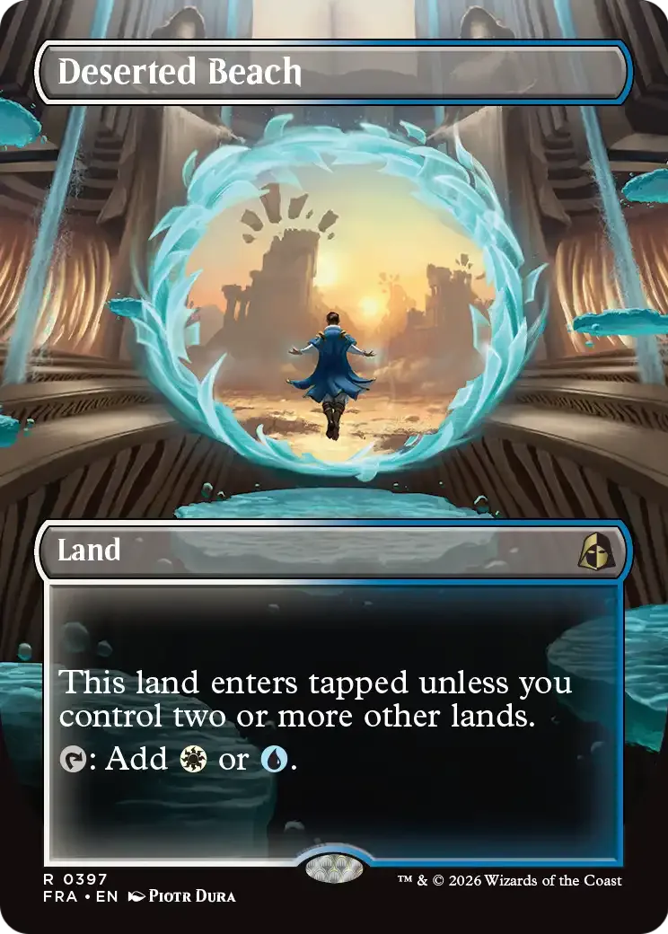 Deserted Beach — Reality Fracture — Magic: The Gathering