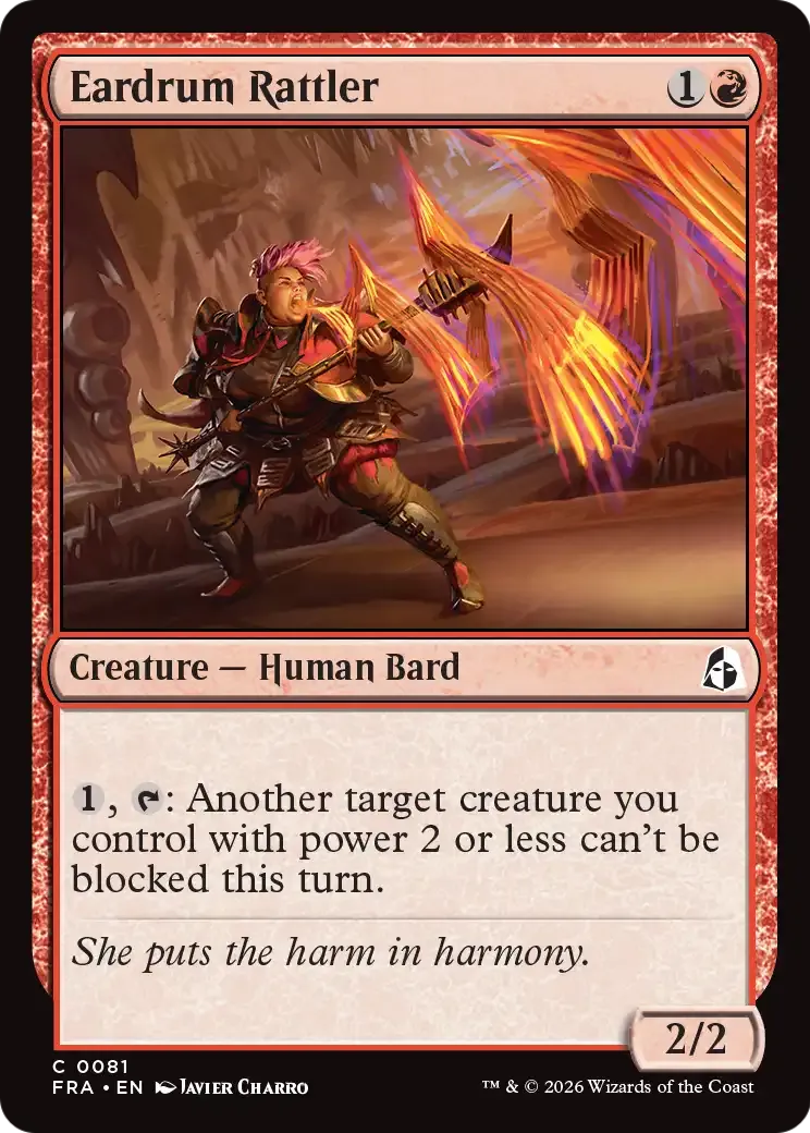 Eardrum Rattler — Reality Fracture — Magic: The Gathering