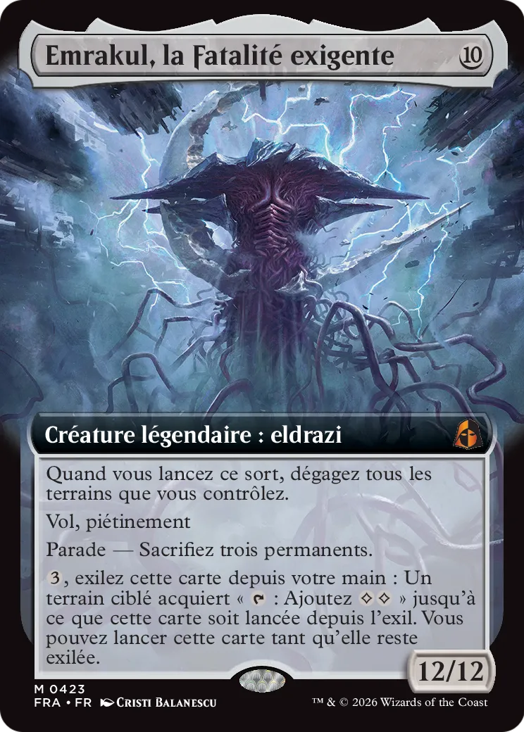 Emrakul, la Fatalité exigente — Reality Fracture — Magic: The Gathering
