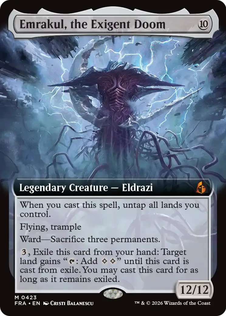 Emrakul, la Fatalité exigente — Reality Fracture — Magic: The Gathering