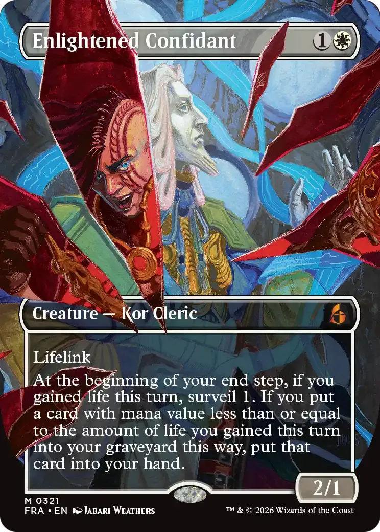 Enlightened Confidant — Reality Fracture — Magic: The Gathering