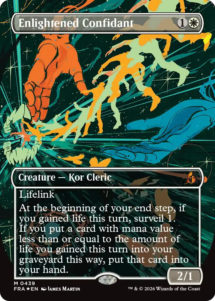 Enlightened Confidant — Reality Fracture — Magic: The Gathering