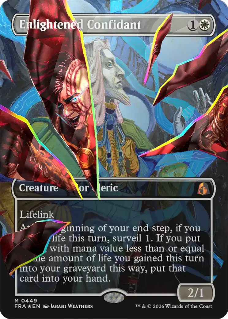 Enlightened Confidant — Reality Fracture — Magic: The Gathering