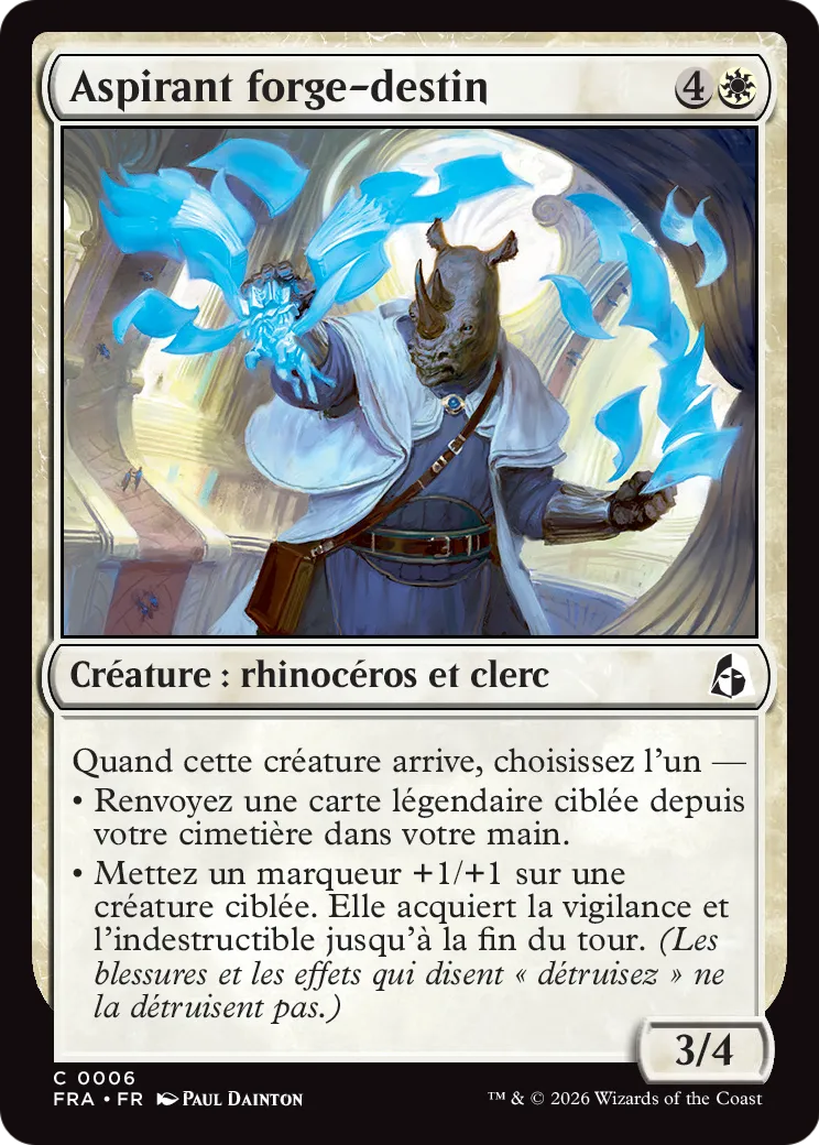 Aspirant forge-destin — Reality Fracture — Magic: The Gathering