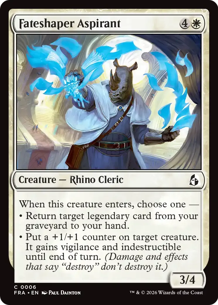 Aspirant forge-destin — Reality Fracture — Magic: The Gathering
