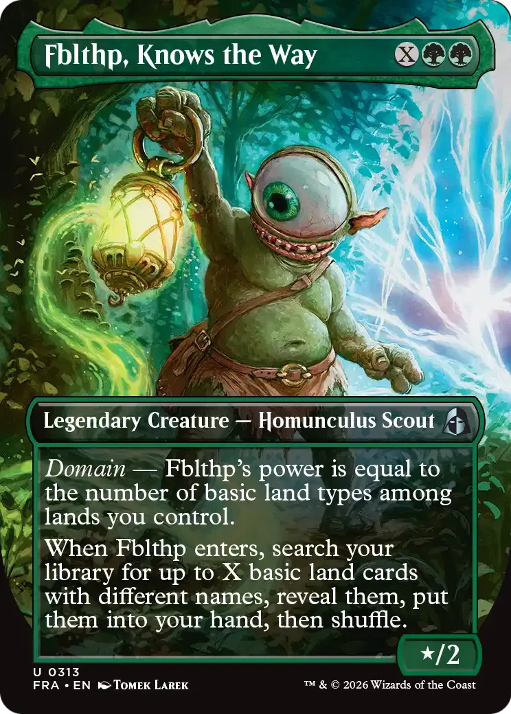 Fblthp, Knows the Way — Reality Fracture — Magic: The Gathering