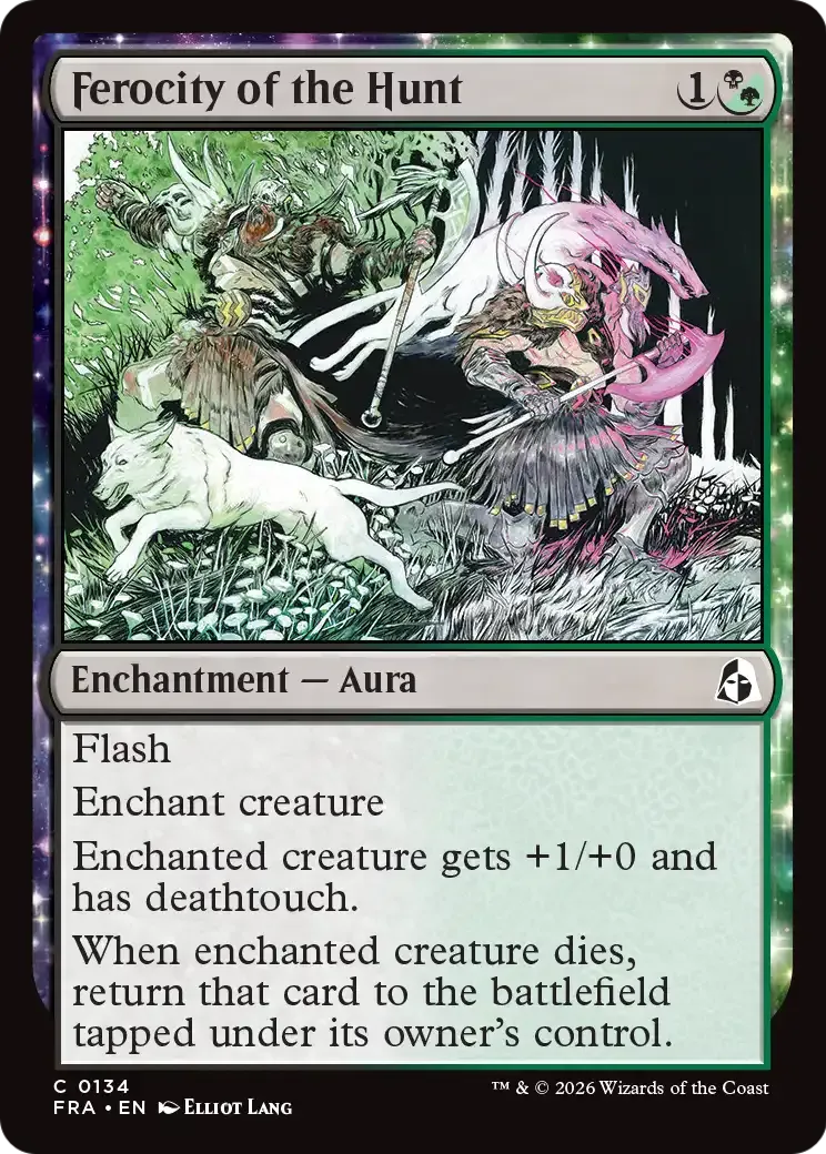Ferocity of the Hunt — Reality Fracture — Magic: The Gathering