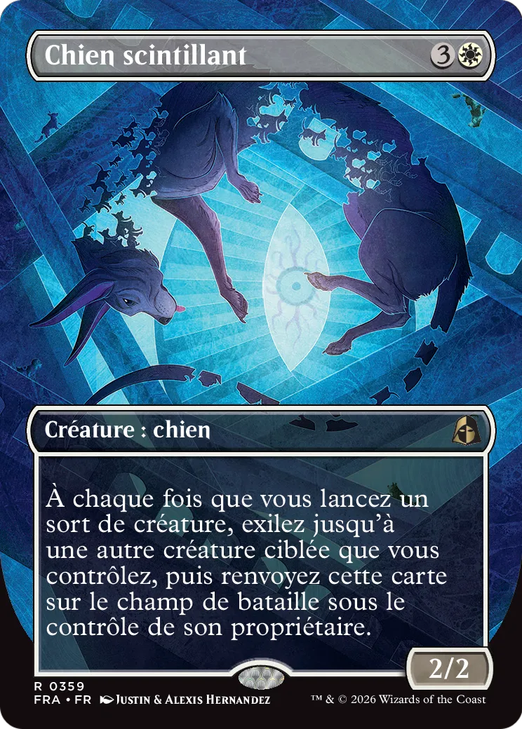 Chien scintillant — Reality Fracture — Magic: The Gathering