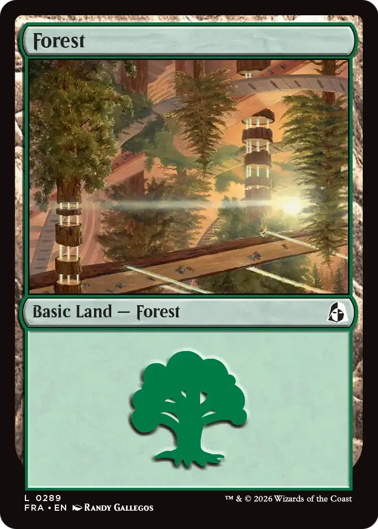 Forest — Reality Fracture — Magic: The Gathering