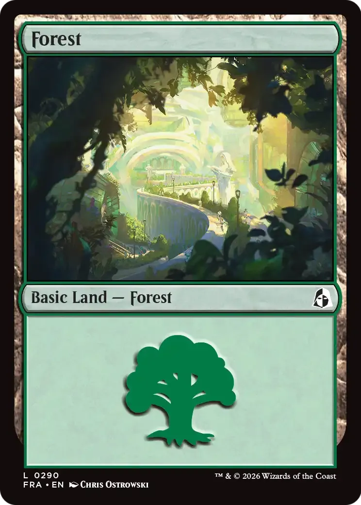 Forest — Reality Fracture — Magic: The Gathering