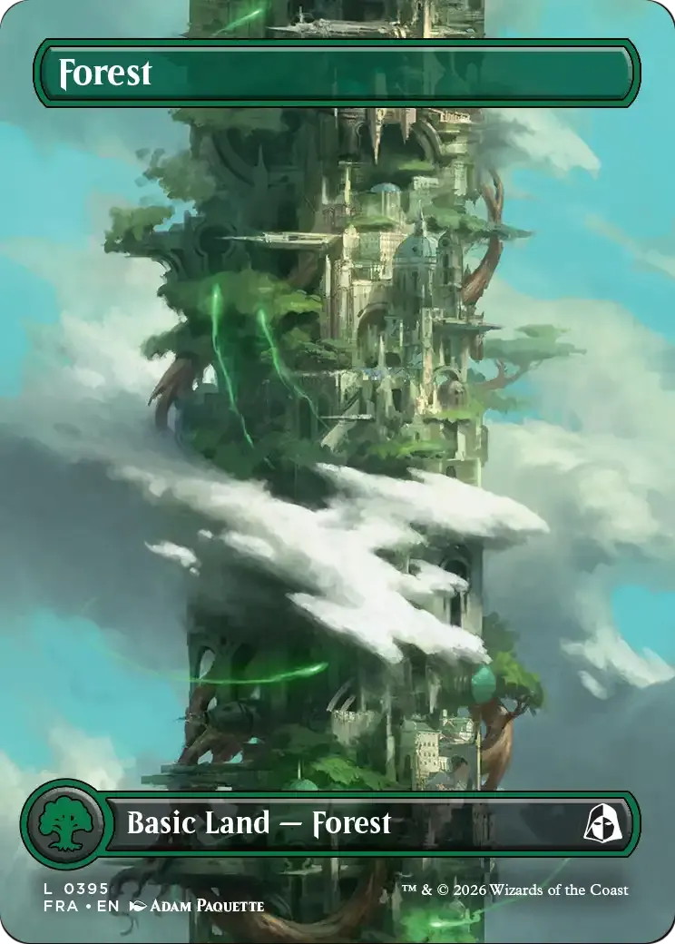 Forest — Reality Fracture — Magic: The Gathering
