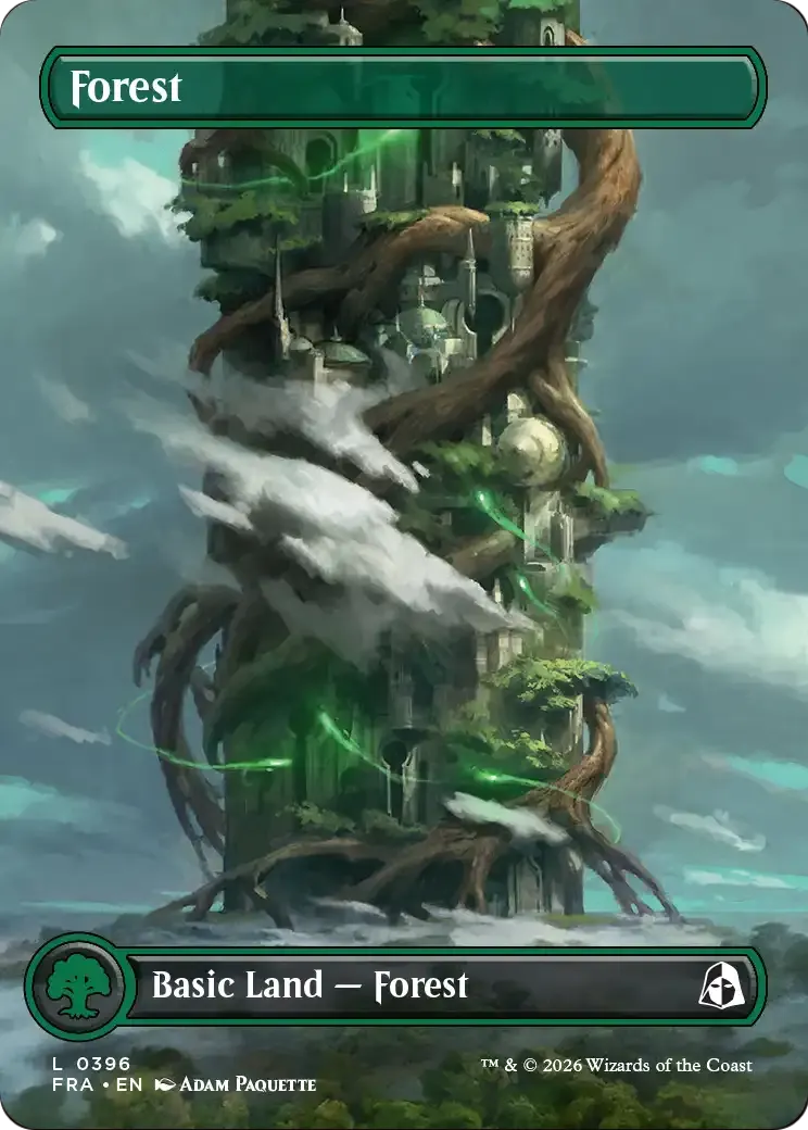 Forest — Reality Fracture — Magic: The Gathering