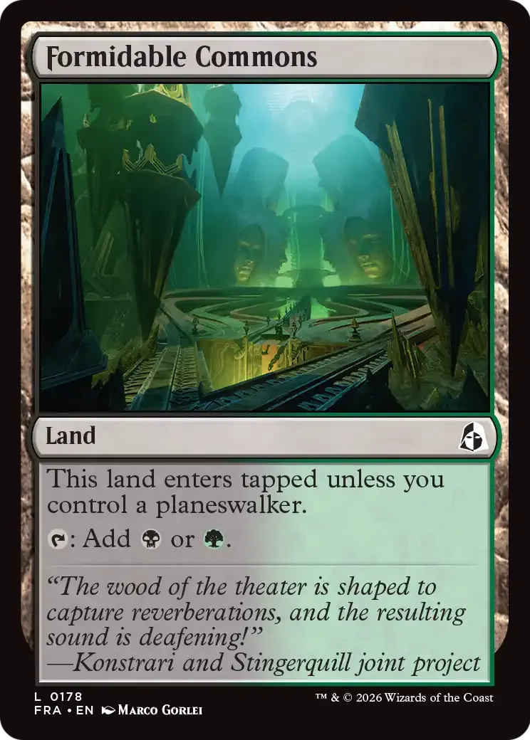 Salle commune redoutable — Reality Fracture — Magic: The Gathering